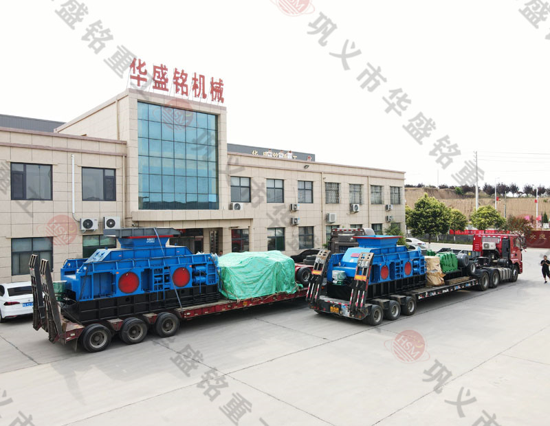 水泥廢料用什么破碎好？就用液壓對輥制砂機