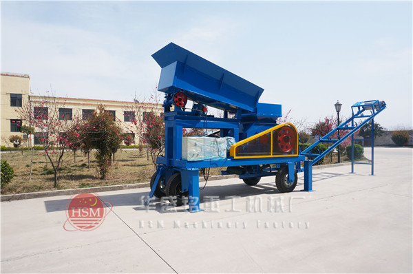 移動(dòng)對輥制砂機(jī)