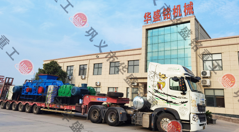 鉀長石制砂機發(fā)貨現場