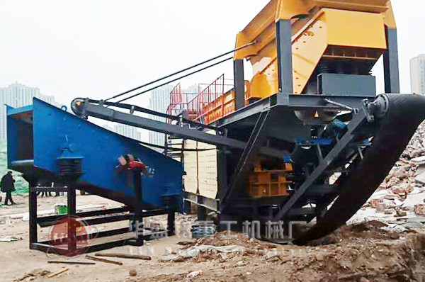 移動(dòng)對輥破碎機(jī)廠家，破碎哪些物料